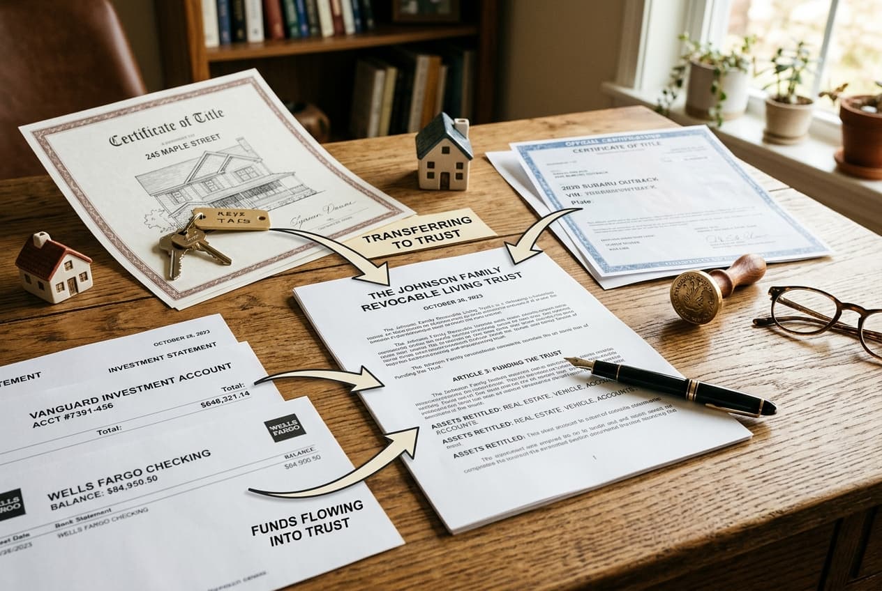 How to Fund a Living Trust: The Step Most People Skip (And Why It Ruins Everything)